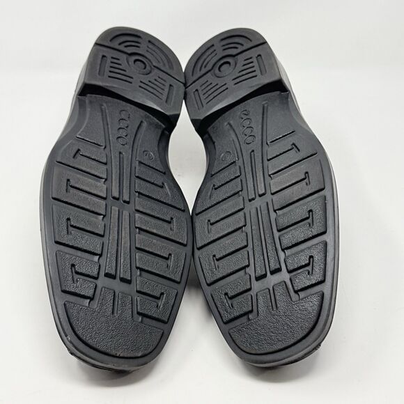 Ecco Helsinki Loafers Mens 13 - 13.5 EU 47 Black Leather Casual Slip On Shoes main image 13